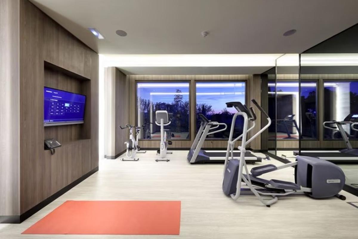 Aurea Washington Irving By Eurostars Hotel Company Гранада Экстерьер фото The gym at the hotel